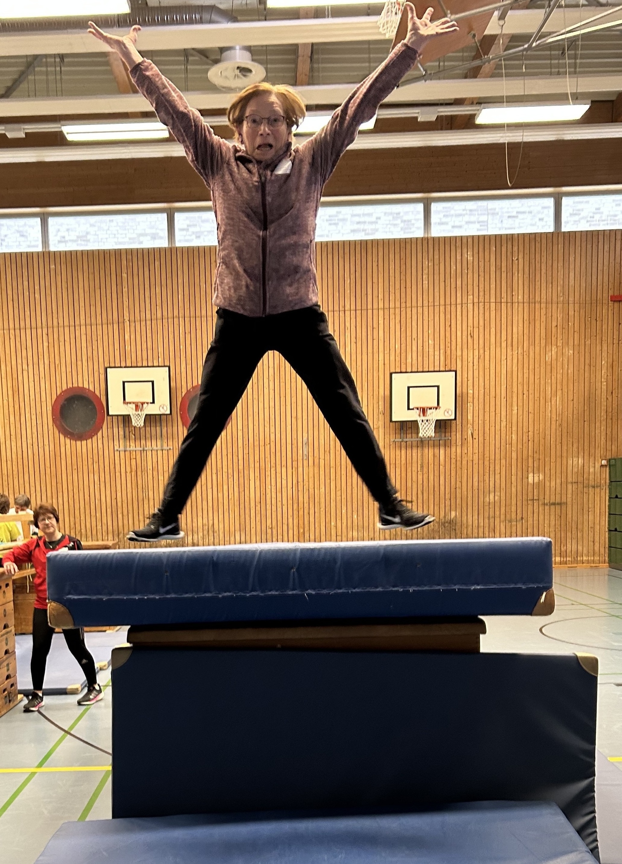 10. KSV-Trainertag 2023 - Selbstverständlich wurden die Aufbauten der Abenteuer-Erlebnis-Landschaft auch ausprobiert.