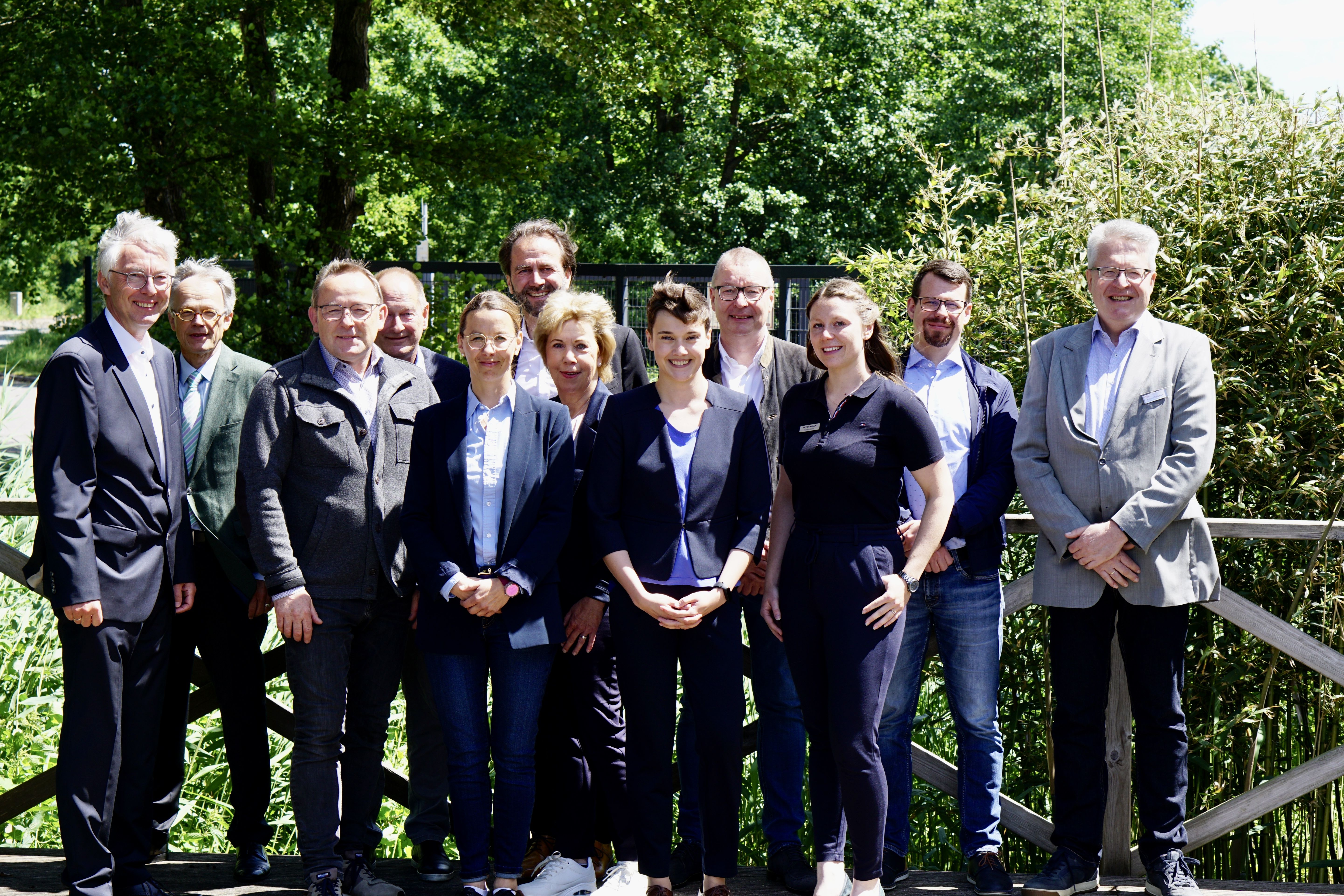 Die Beteiligten bei der Aktion Mensch Förderung inklusiver Sozialraum im Kreis Pinneberg