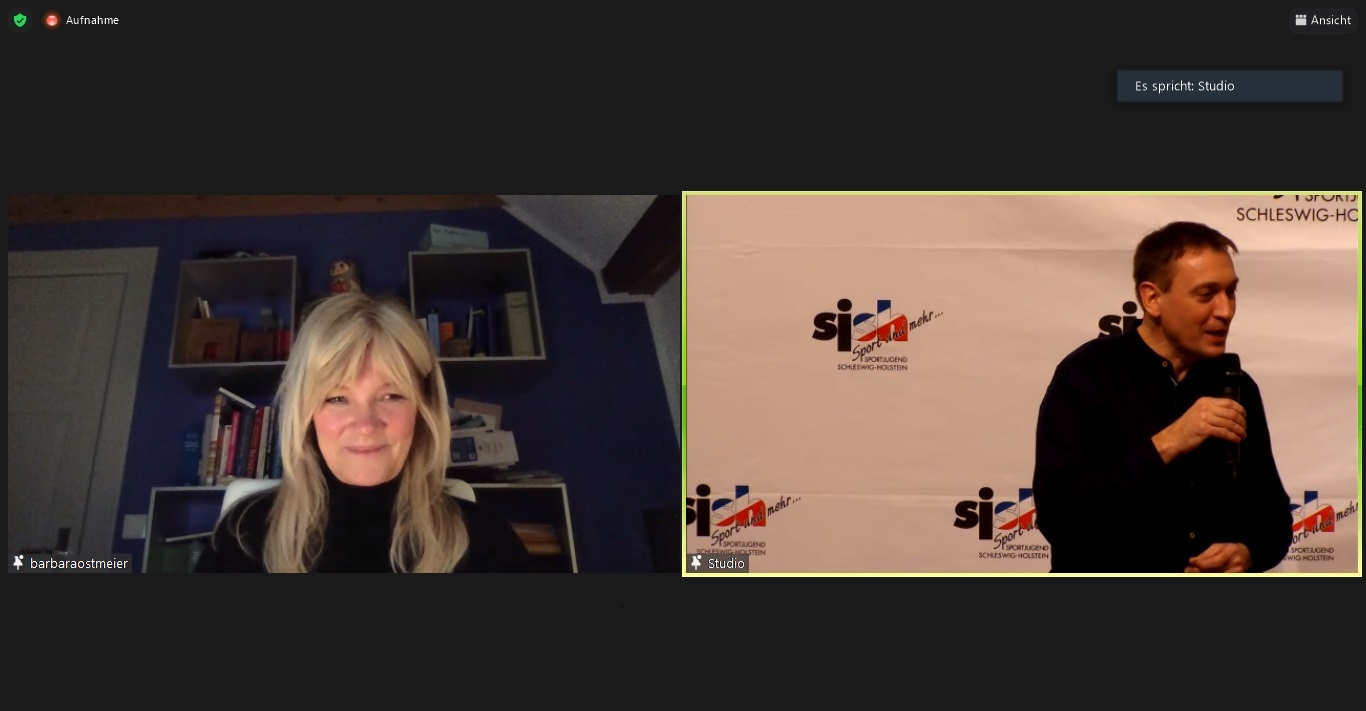 Auszeichnung Botschafterin &quot;Kein Kind ohne Sport!&quot; Barbara Ostmeier