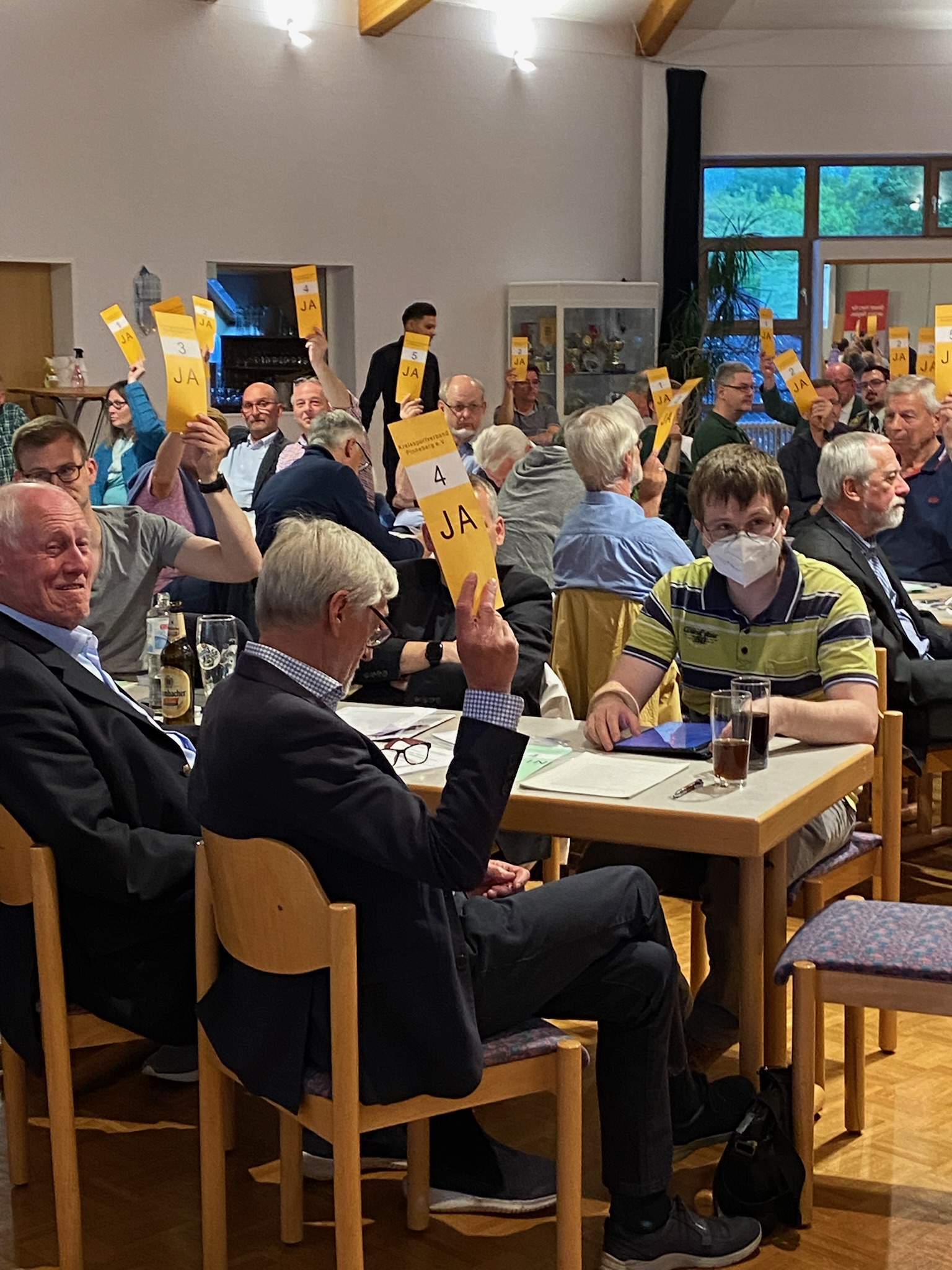 KSV Verbandstag 2022 - Zustimmung bei allen Abstimmungen - Foto: Christa Nordwald