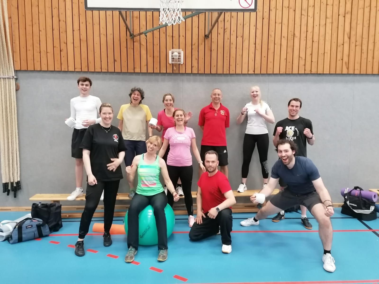 Die neuen und hoch motivierten Übungsleiter