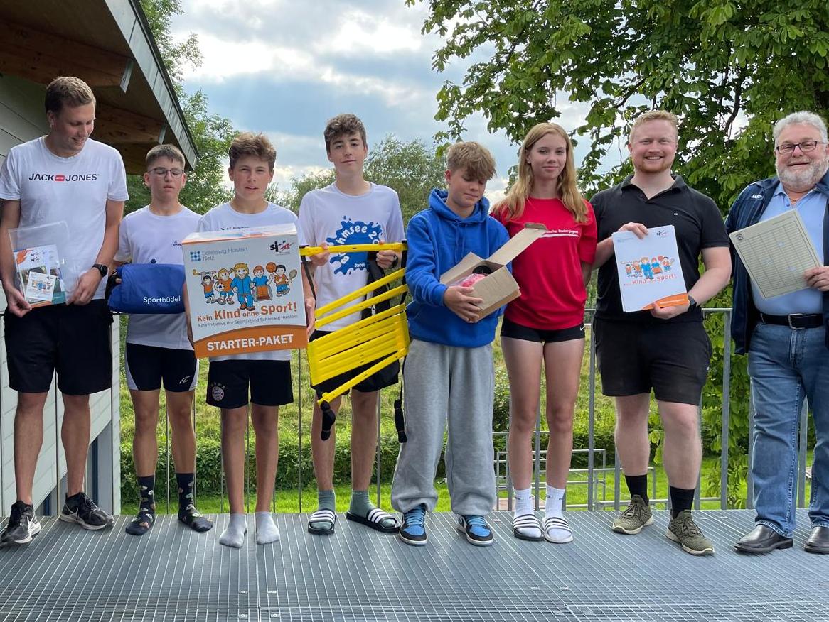 Verleihung des Starterpakets