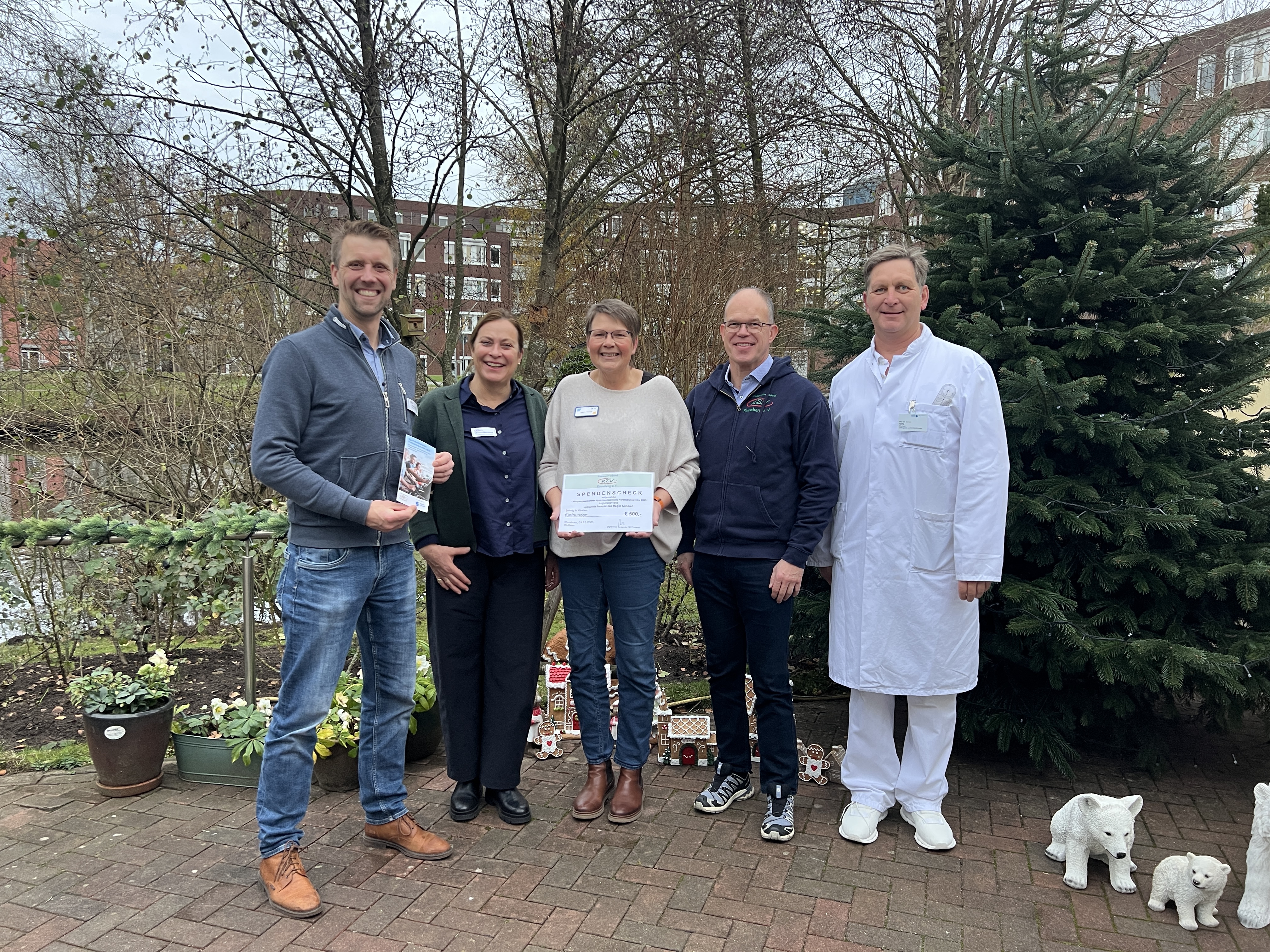 Spendenübergabe