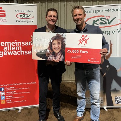 Mirkeo Hundertmark (li.) und Mark Müller