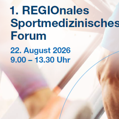 Flyer Sportmedizinisches Froum