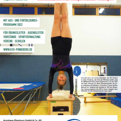 KREISSPORT Dezember 2021 mit umfangreichen Lehrgangsprogramm für 2022