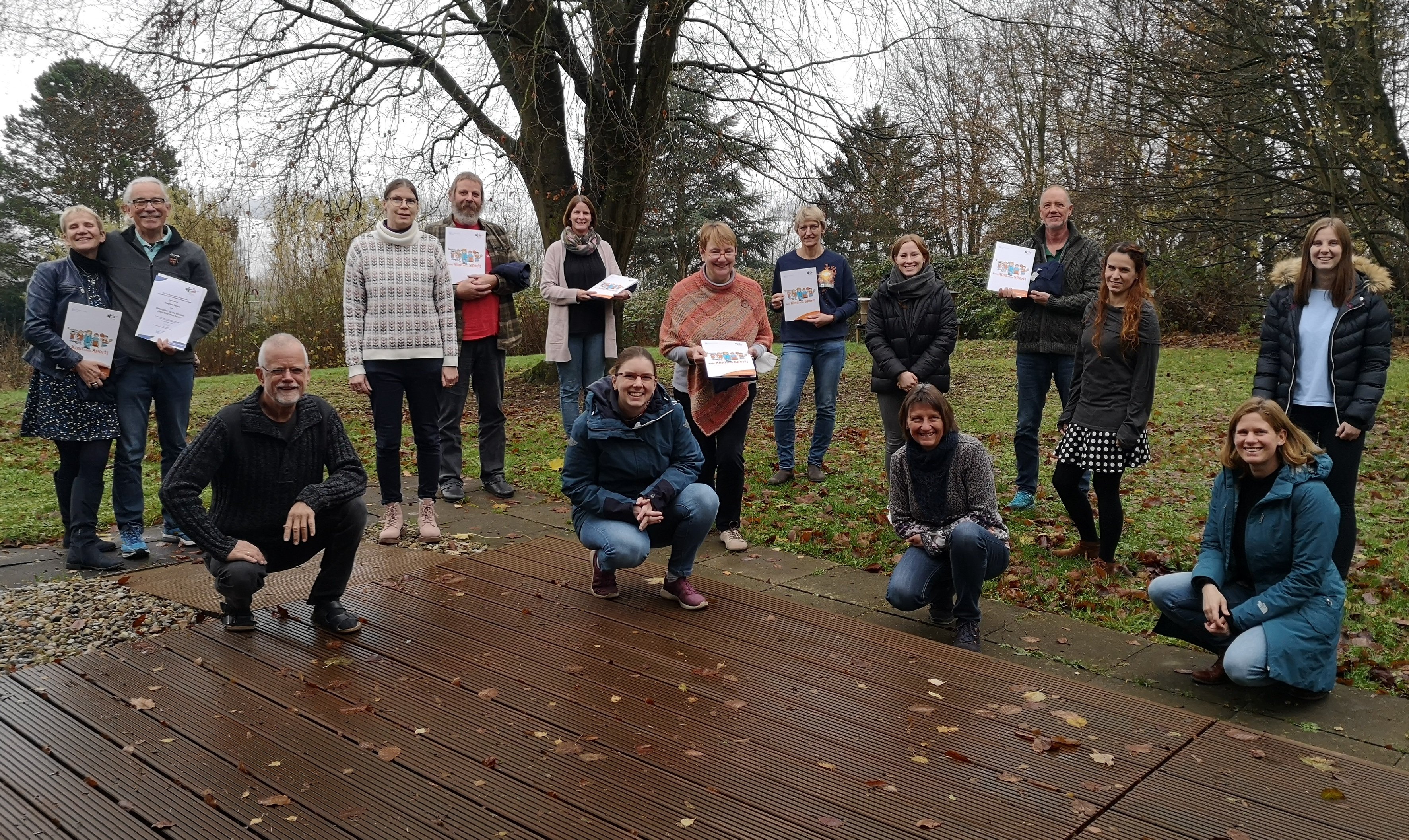 Die neuen Botschafterinnen und Botschafter der Initiative "Kein Kind ohne Sport" wurden am 04.12.2021 in Plön ernannt.