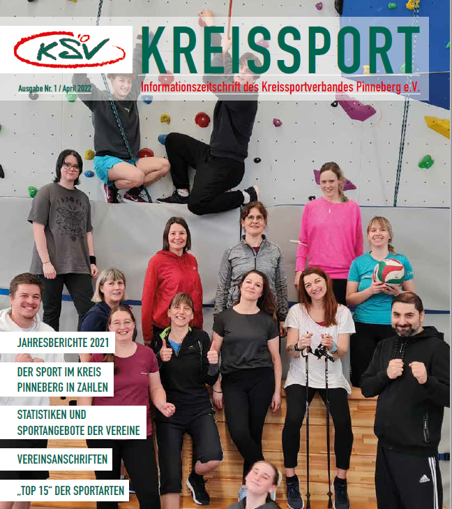 Der neue KREISSPORT April 2022 Der neue KREISSPORT April 2022