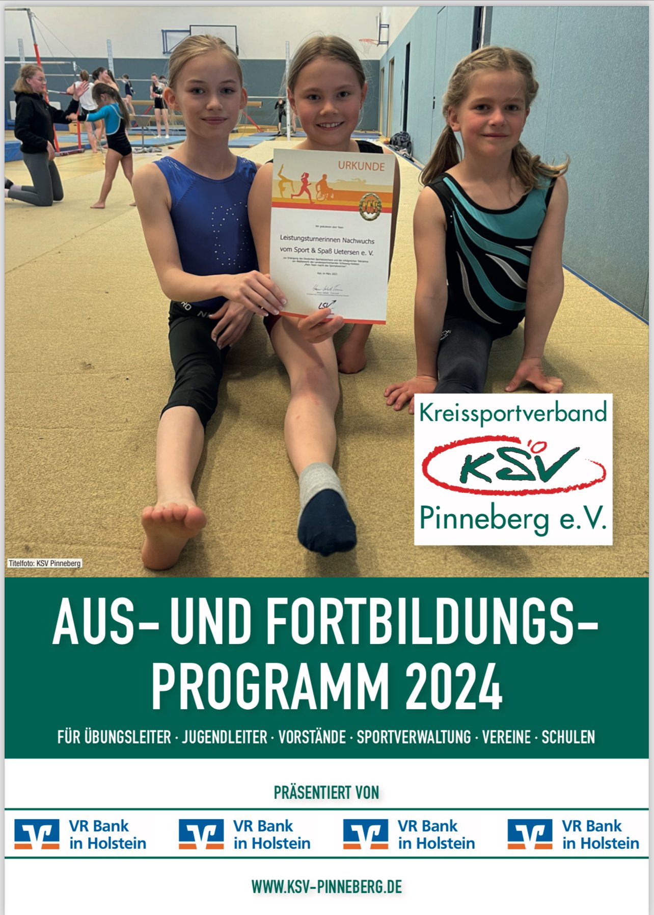 Das Lehrgangsprogramm 2024 des KSV Pinneberg